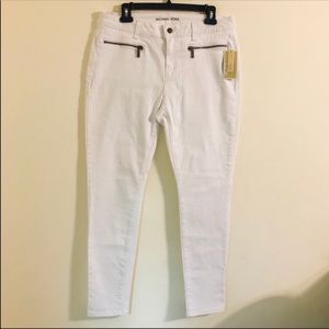White Michael Kors Skinny jeans